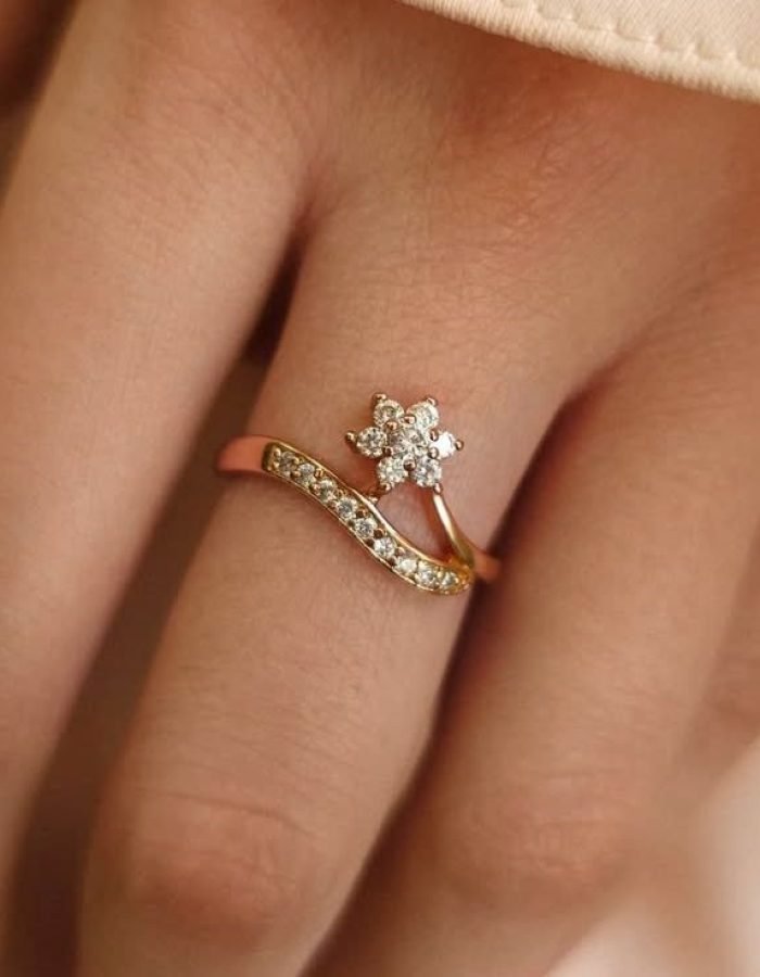 Flower Cluster Ring